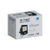 Naświetlacz LED V-TAC 10W SAMSUNG CHIP czujnik ruchu czarny Z mufą VT-118S 3000K 735lm 5 lat gwarancji